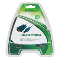 Кабель USB AM-COM DB9M (1,2м) Aopen ACU804